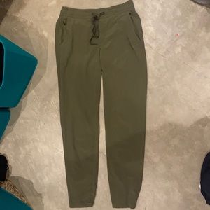 REI hiking green pants